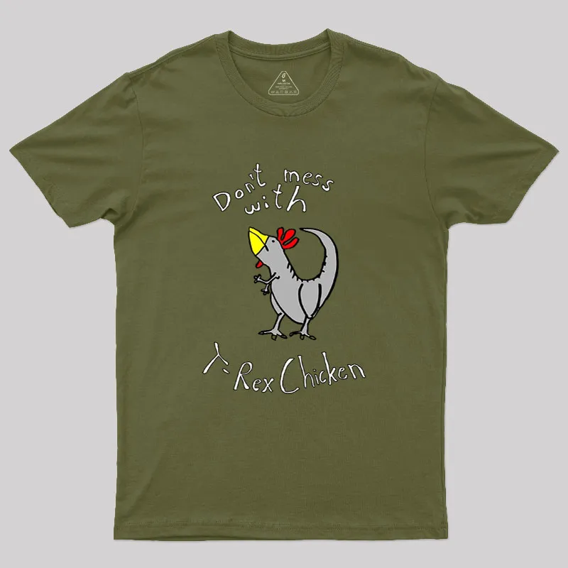 T-Rex-Chicken Geek T-Shirt - Image 3