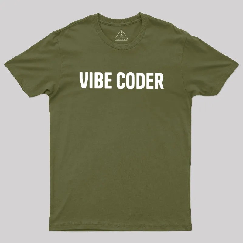 Vibe Coder Geek T-Shirt - Image 3