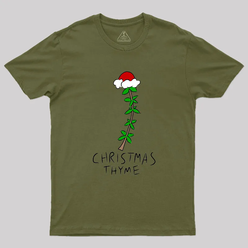 Christmas Thyme Geek T-Shirt