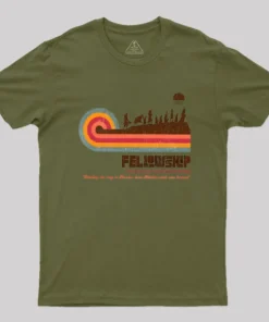 Fellowship of the Retro Tour Geek T-Shirt