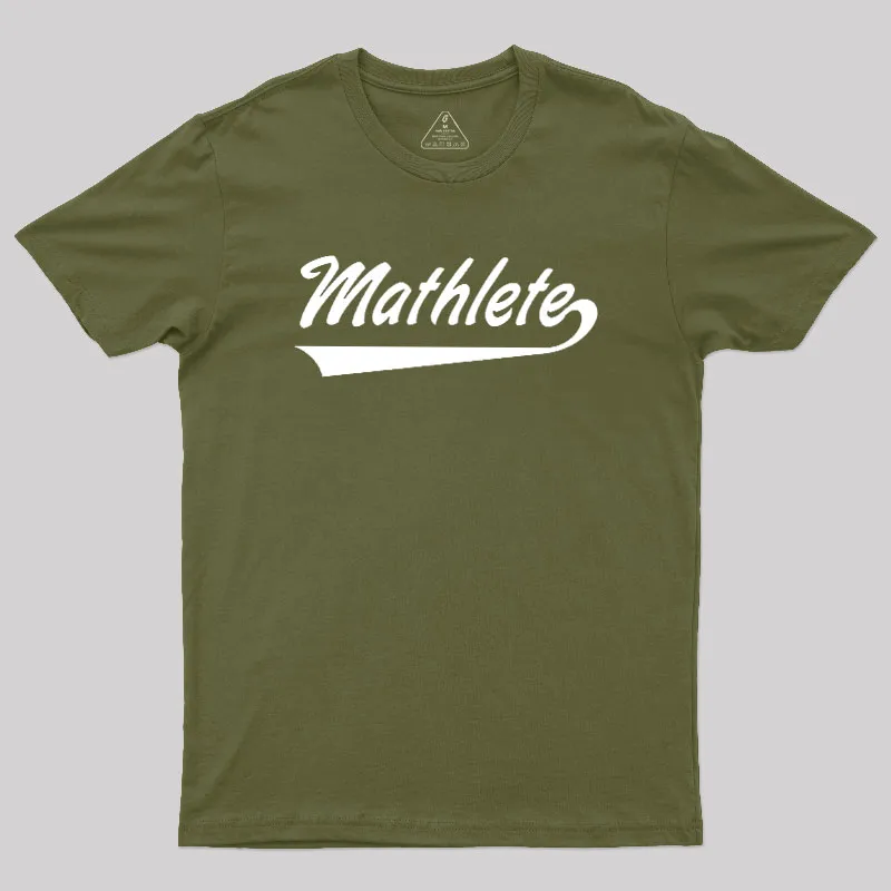 Mathlete Geek T-Shirt - Image 3