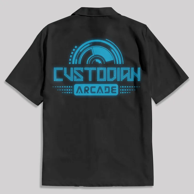 Flynn's Arcade Uniform Button Up Pocket Shirt - Image 3