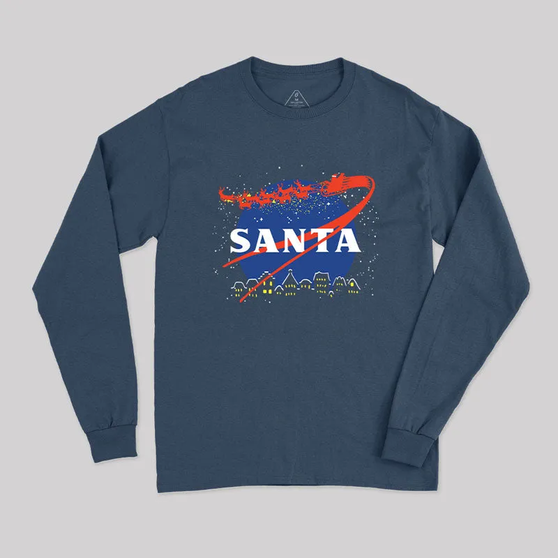Santa Long Sleeve T-Shirt - Image 3