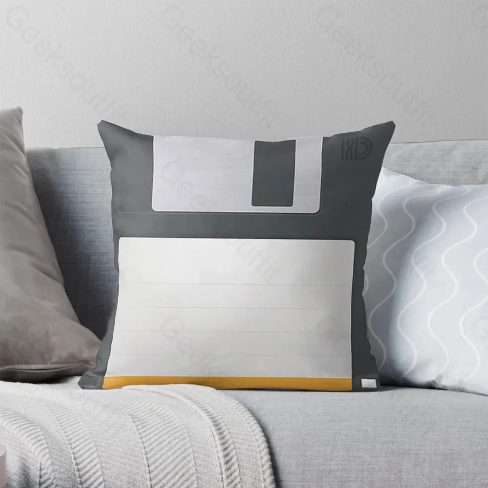 3.5 Inch Floppy Disk Pillowcase