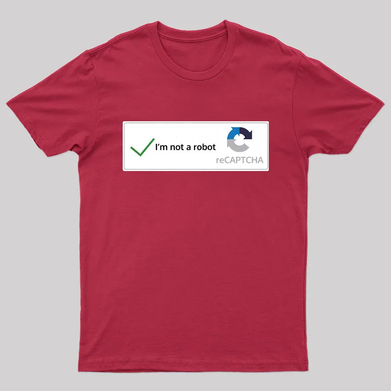 I'm not a robot T-Shirt - Image 4
