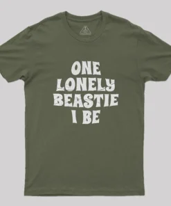 One Lonely Beastie I Be Geek T-Shirt
