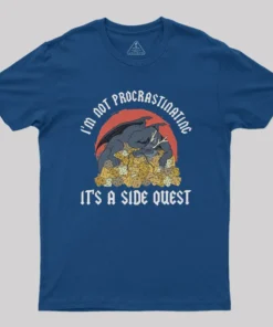 Alternative view of I'm Not Procrastinating T-Shirt