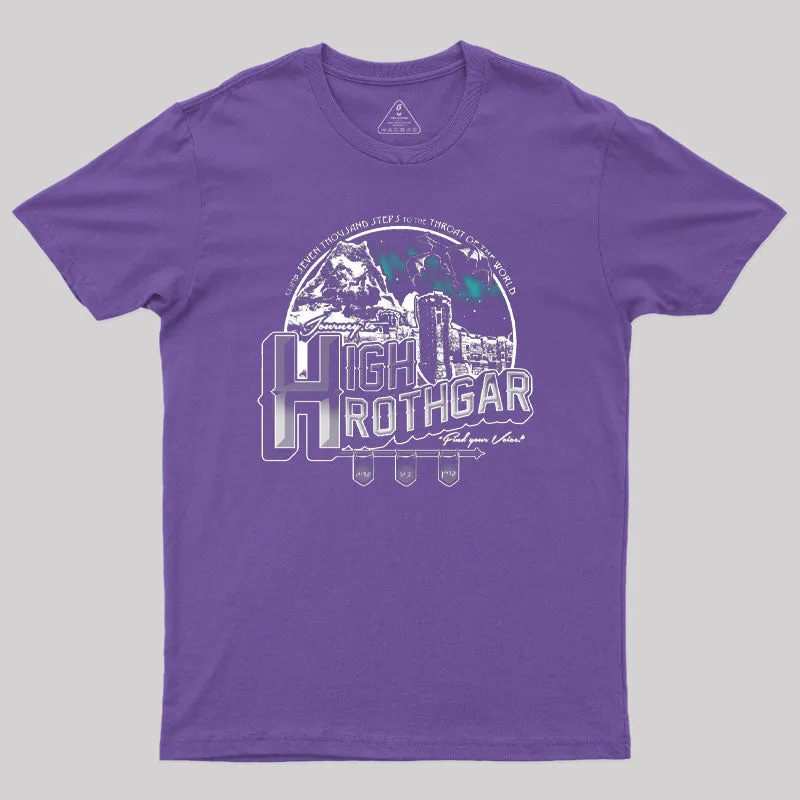 Journey to High Hrothgar T-Shirt - Image 4