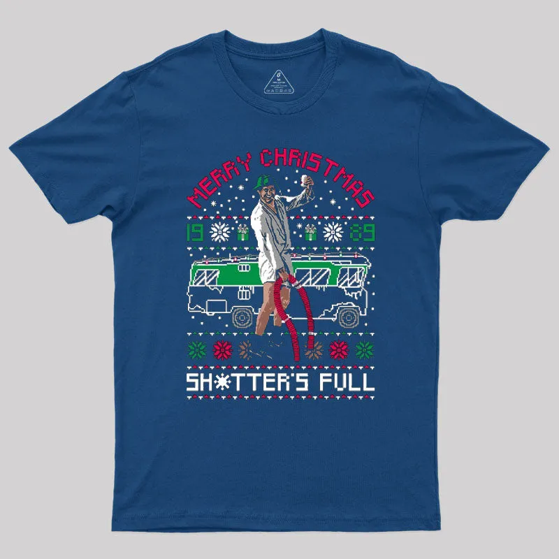 Cousin Eddie National Lampoon Shtters Full Christmas T-Shirt - Image 2