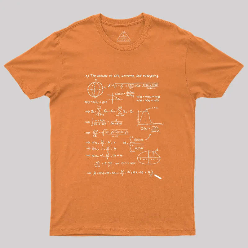 The Answer to Life T-Shirt - Image 3