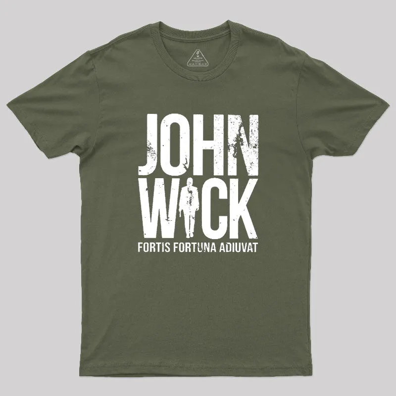 Fortis Fortuna Adiuvat Geek T-Shirt - Image 3