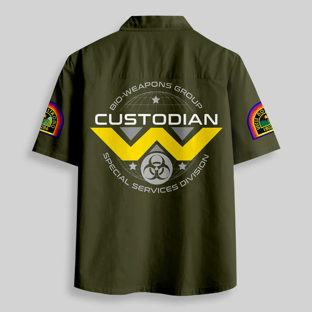 Weyland-Yutani Uniform Button Up Pocket Shirt - Image 3