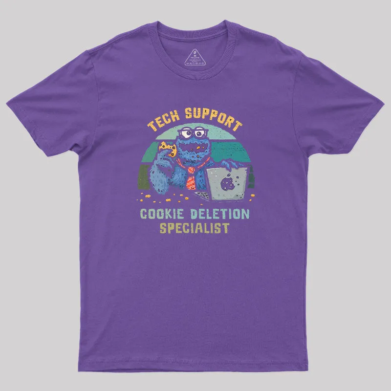 Cookie Deletion Specialist T-Shirt - Image 4
