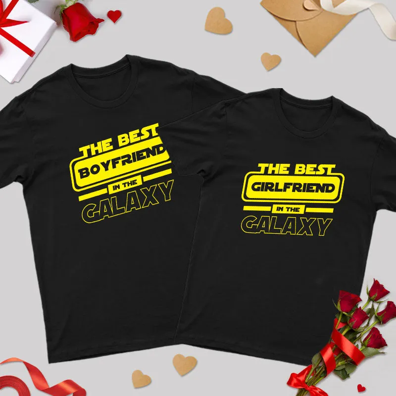 The Best In The Galaxy Geek Couple T-Shirt - Image 2