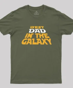 Best Dad In The Galaxy Geek T-Shirt
