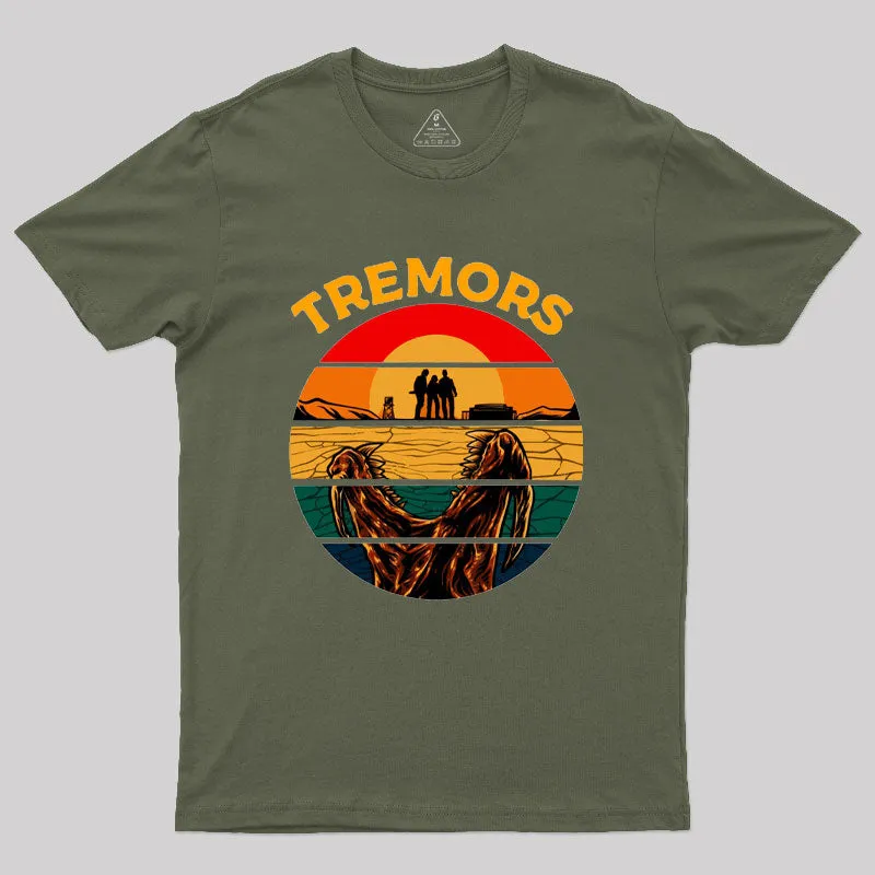 Tremors Vintage Geek T-Shirt - Image 3