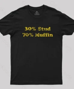 30 Stud 70 Muffin T-Shirt