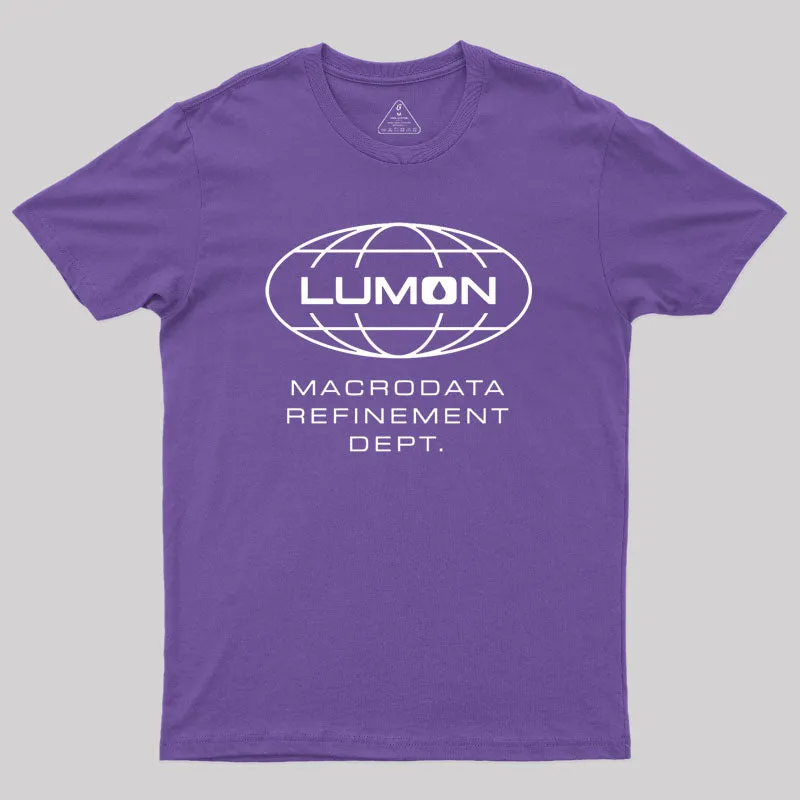 Lumon Macrodata Refinement Dept Geek T-Shirt - Image 6