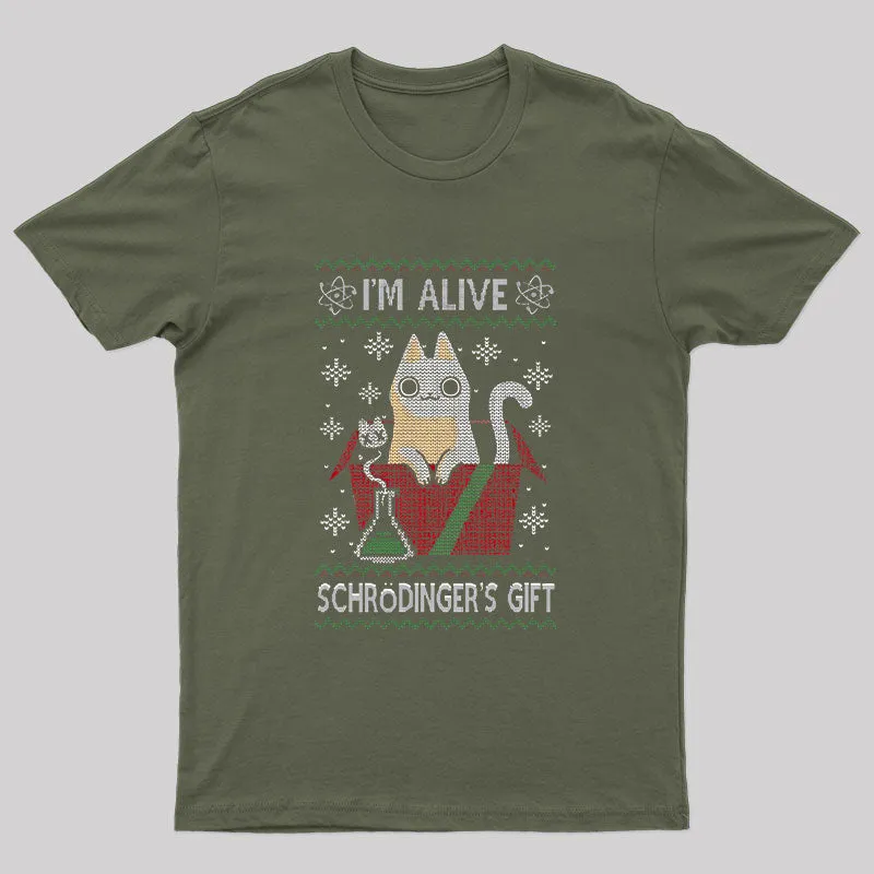 I'm Alive Schrodinger's Gift T-Shirt - Image 3