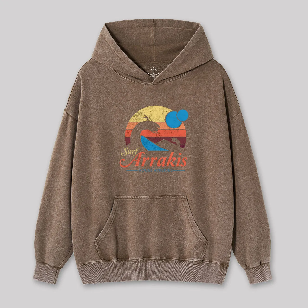 Visit Desert Planet Washed Hoodie - Image 2
