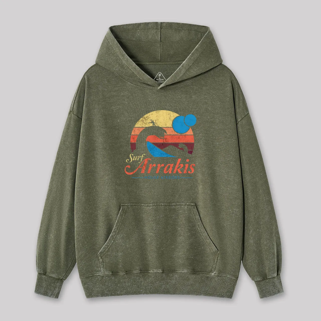 Visit Desert Planet Washed Hoodie - Image 3