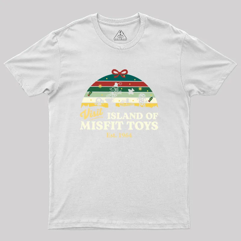 Visit Island of Misfit Toys Geek T-Shirt - Image 11