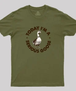 Alternative view of Serious Goose Geek T-Shirt