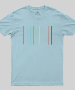 Alternative view of Helium Emission Spectrum Geek T-Shirt