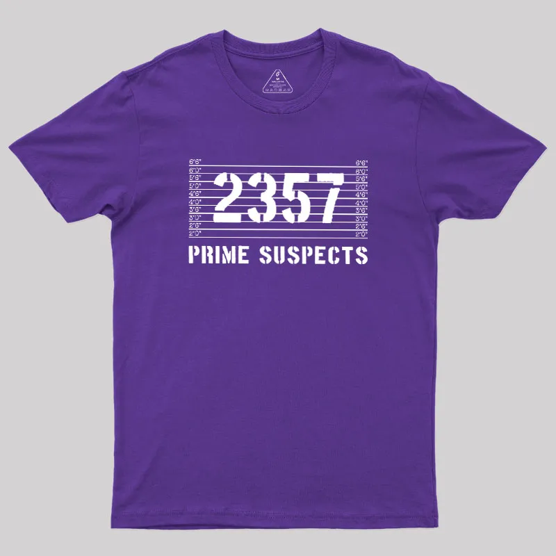 PRIME SUSPECTS Geek T-Shirt - Image 6