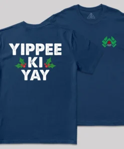 Alternative view of Yippee Ki Yay Front and Back Printed Geek T-Shirt