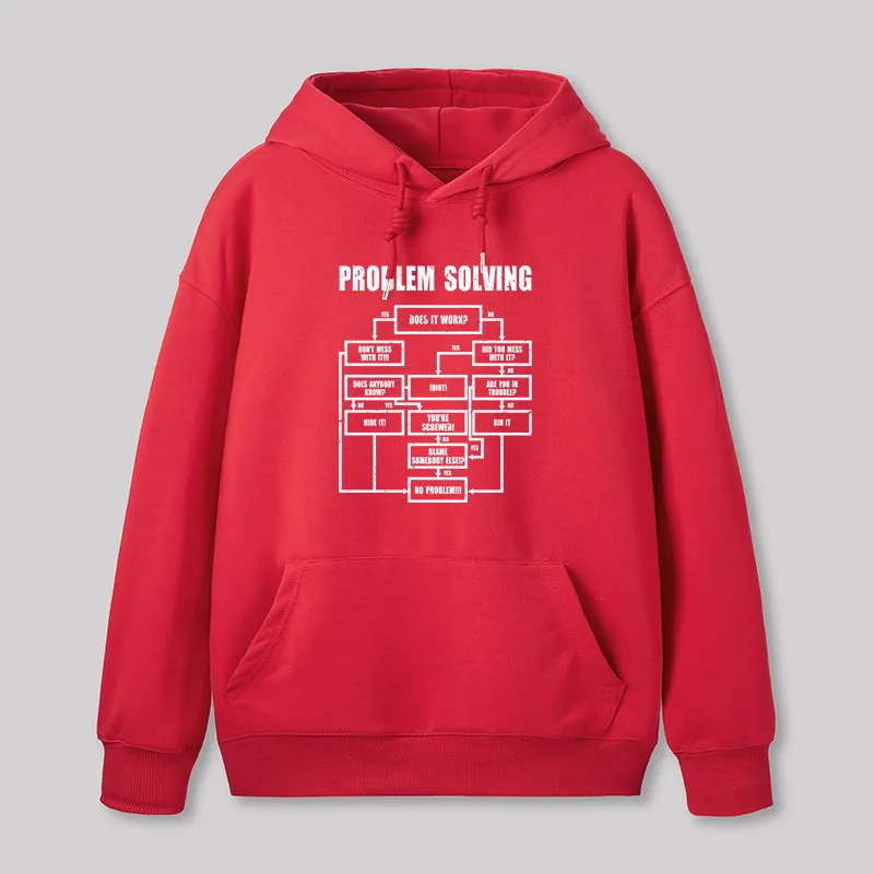 Men Problem Solving Geek Hoodie - Image 6