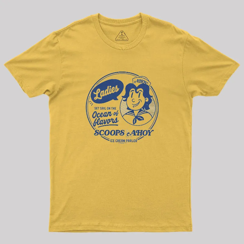 Scoops Ahoy Geek T-Shirt - Image 7