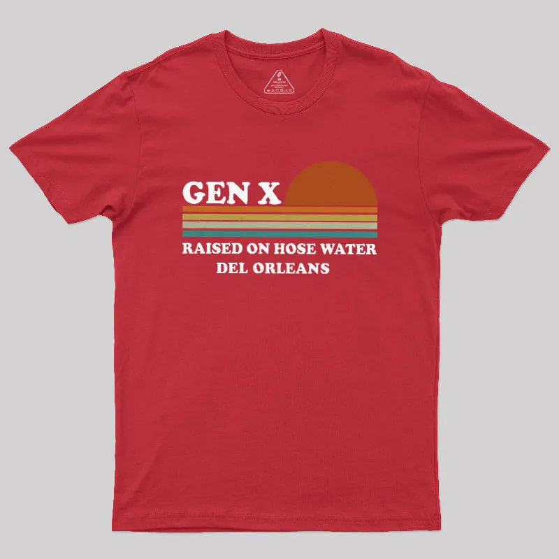 Gen-X Vintage Sunset Geek T-Shirt - Image 4