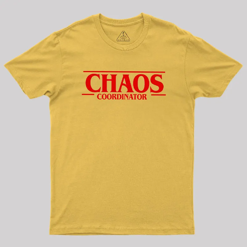 Stranger Chaos Geek T-Shirt - Image 7