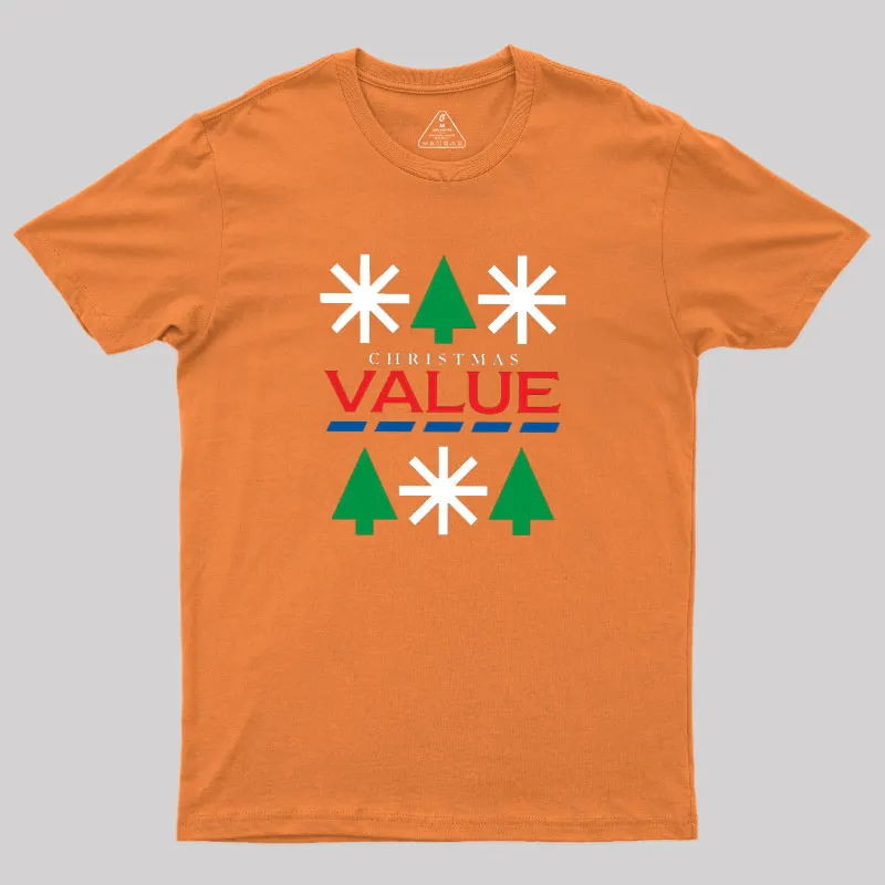 Value Christmas Geek T-Shirt - Image 5