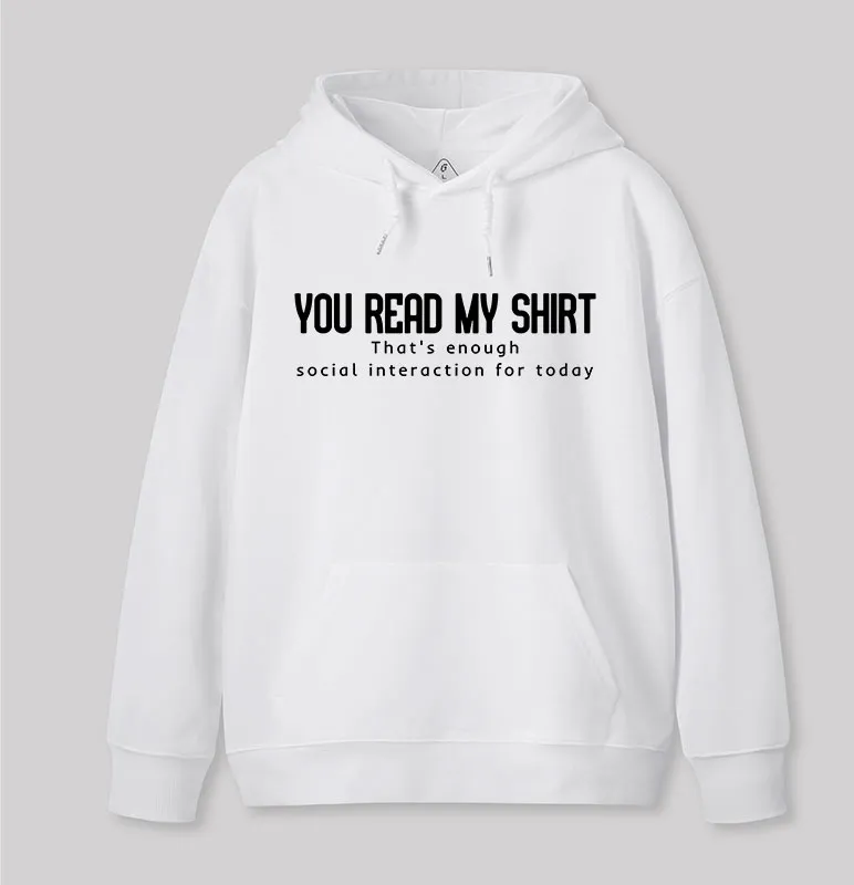 Social Interaction Geek Hoodie - Image 5