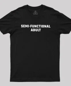 Semi-Functional Adult Geek T-Shirt