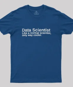 Alternative view of Funny Data Scientist Definition Geek T-Shirt