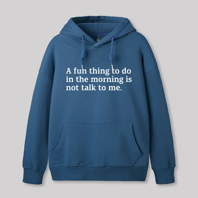 Not Talk To Me Geek Hoodie - Image 2