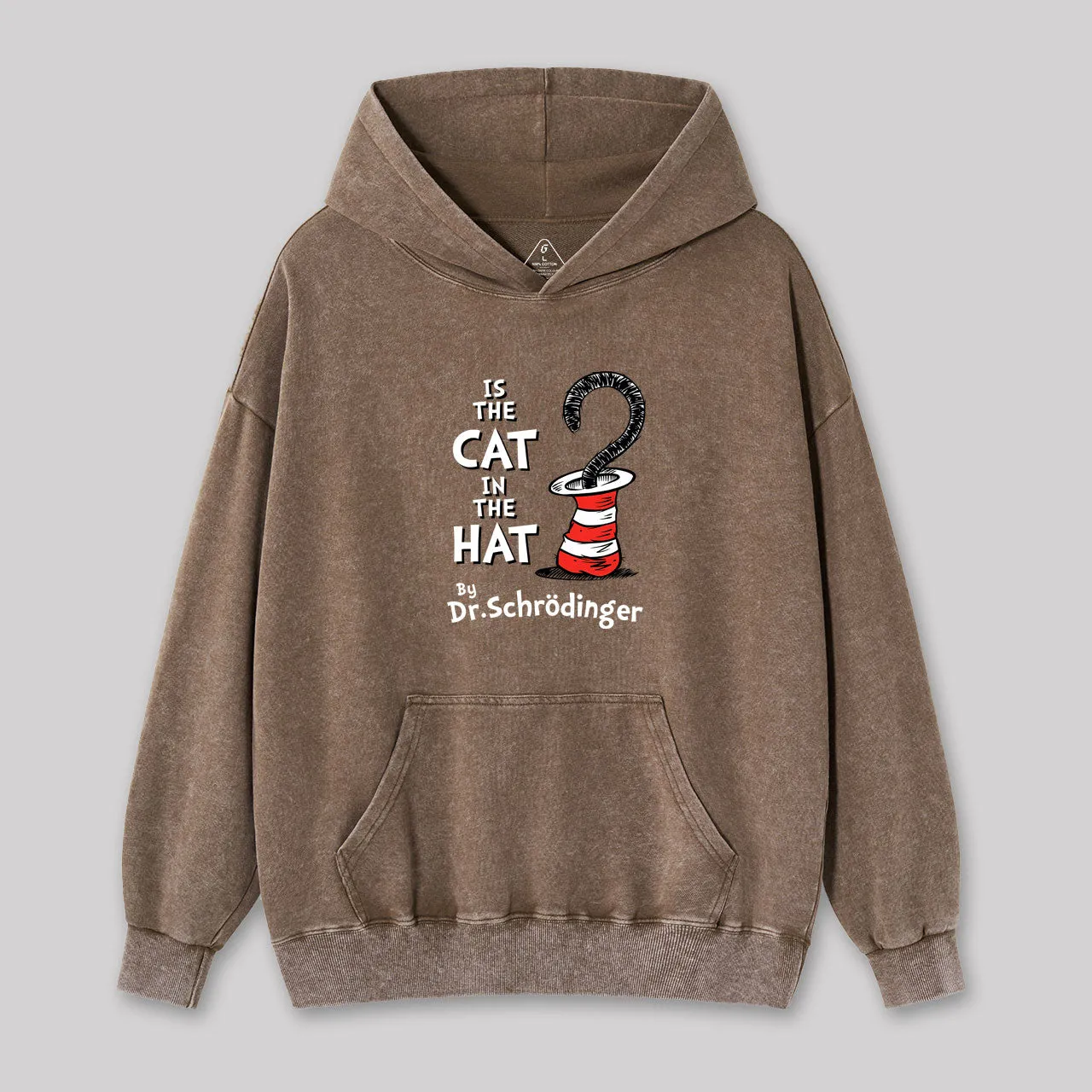Is the Cat in the Hat Washed Hoodie - Image 3