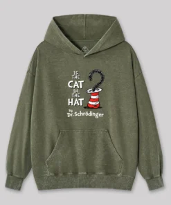 Alternative view of Is the Cat in the Hat Washed Hoodie