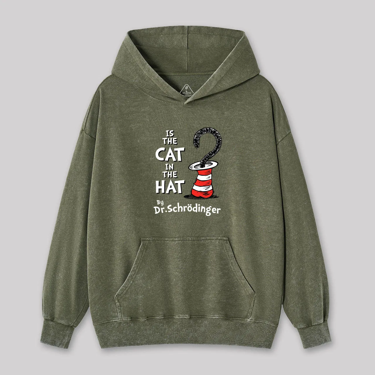 Is the Cat in the Hat Washed Hoodie - Image 2