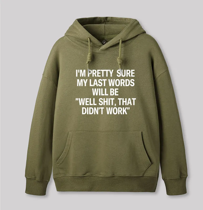 My Last Word Geek Hoodie - Image 3