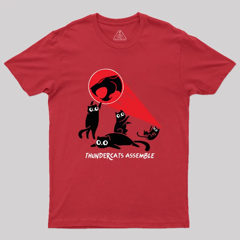 Cats Assemble Geek T-Shirt