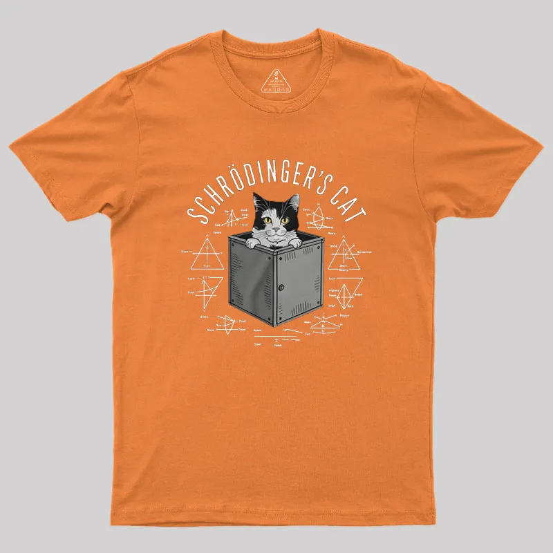 Schrodinger Cat Formulas Geek T-Shirt - Image 7