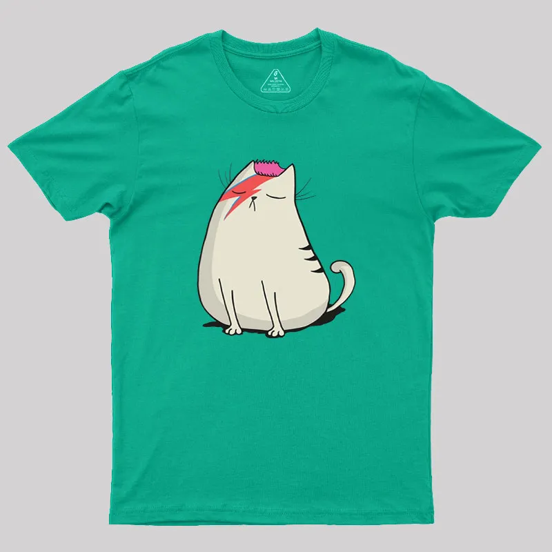 Meowie Geek T-Shirt - Image 8