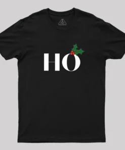 Christmas Ho Holly Classic Geek T-Shirt