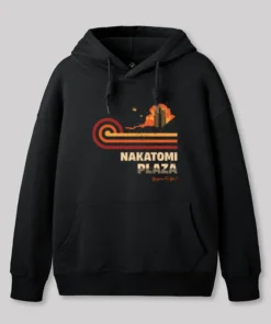 Retro Vintage Nakatomi Geek Hoodie