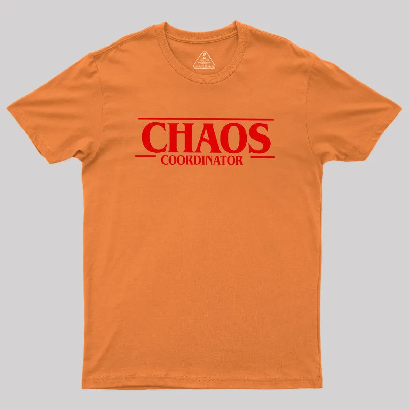 Stranger Chaos Geek T-Shirt - Image 6