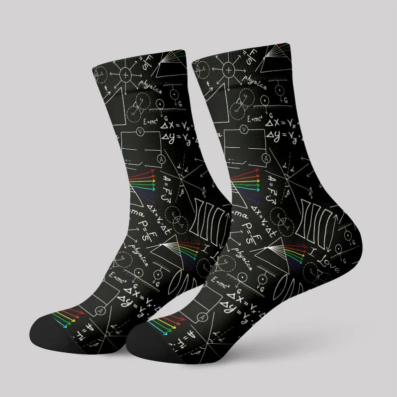 Physics Notes Men's Socks